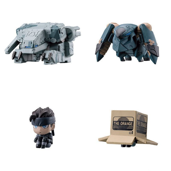 Metal Gear Machibouke Capsule Toy Mini Figure Set