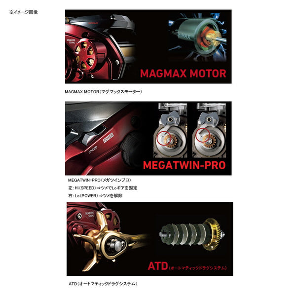 Daiwa 19 Seaborg 500MJ Right-handed 00801509 Spinning Reel