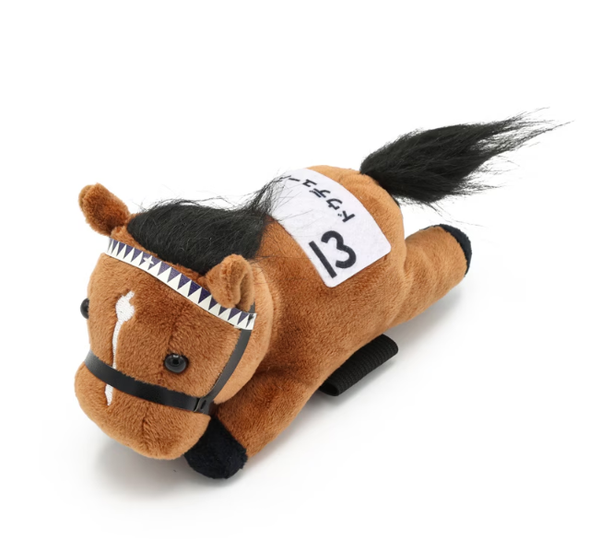 Idol Horse Mascot Sticker Dou Deuce Plush Keychain