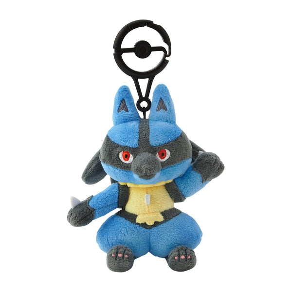 Pokemon Lucario Posing Mascot Plush