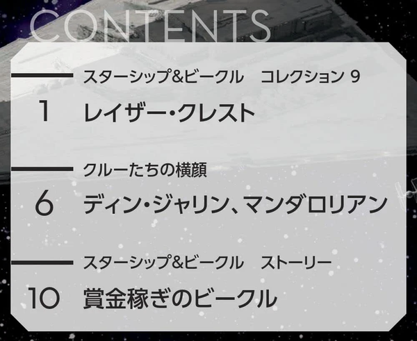 Star Wars Starship & Vehicle Collection Issue 9 Japanese