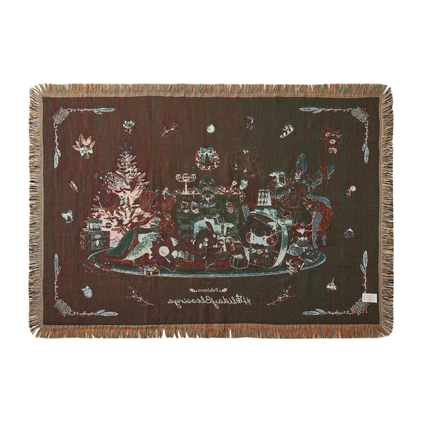Pokemon Holiday Blessings Jacquard Blanket