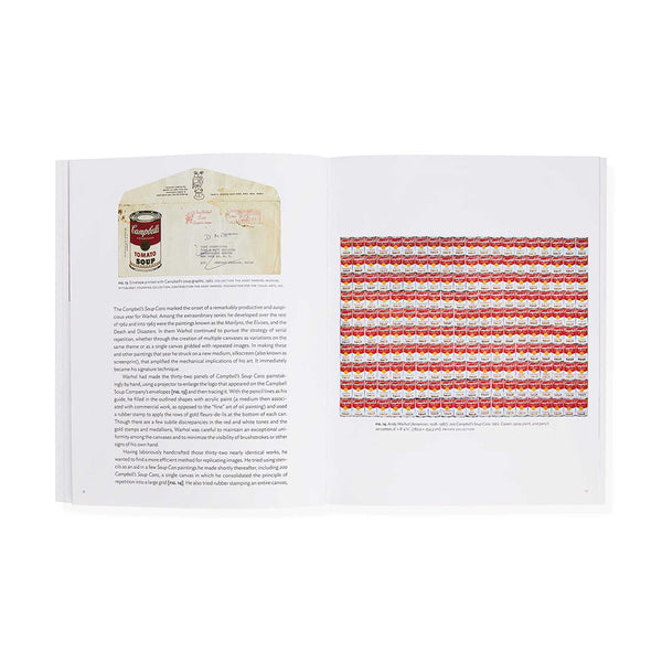 MoMA One on One Series Andy Warhol Campbell’s Soup Cans Softcover Book