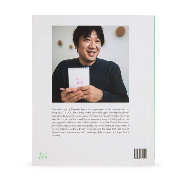 MoMA One on One Series Shigetaka Kurita Emoji Book Softcover