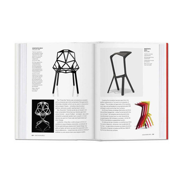 1000 Chairs Hardcover Book