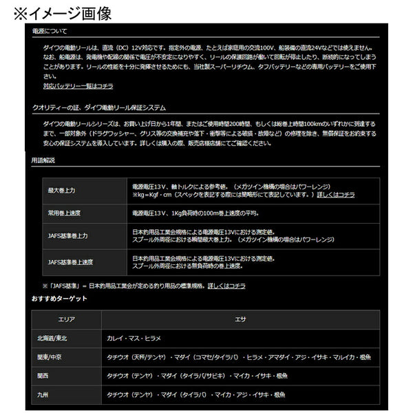 Daiwa 22 Seaborg 200JL-DH Left-handed 00810029 Spinning Reel