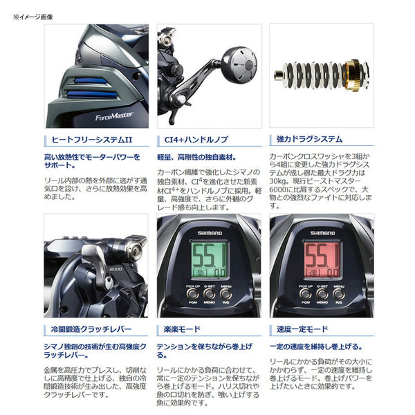 SHIMANO 20 Force Master 6000 (Right) 042538 Spinning Reel