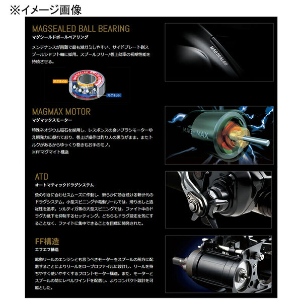 Daiwa 22 Seaborg 200JL-DH Left-handed 00810029 Spinning Reel