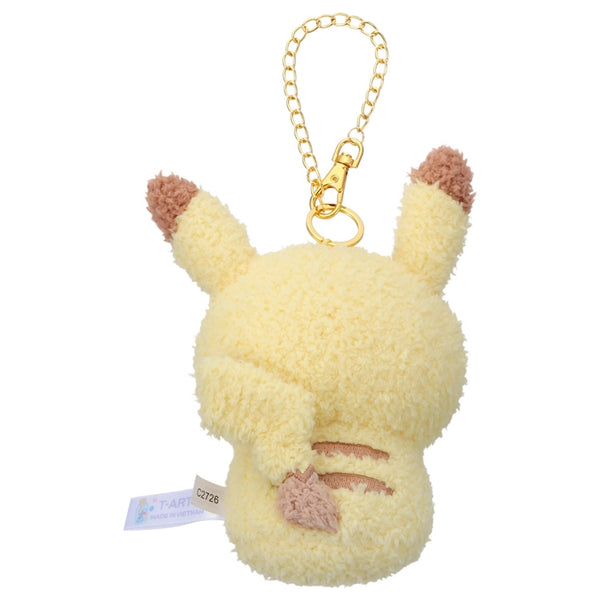 Pokemon PokePeace Pikachu Plush Mascot Keychain