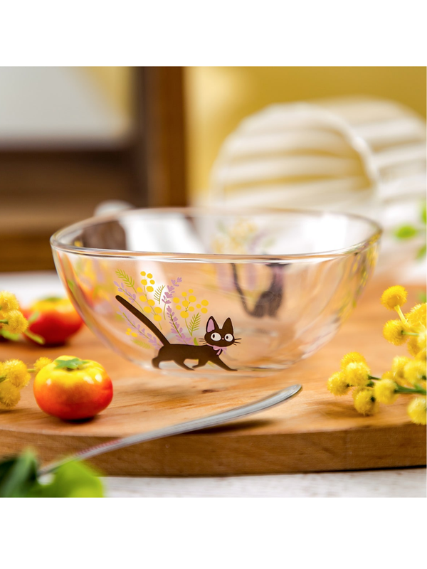 Kiki's Delivery Service Flower Bouquet Square Glass Bowl