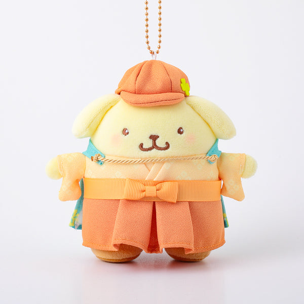 Sanrio Pompompurin Wagokoro Roman Munyugurumi Mascot Plush