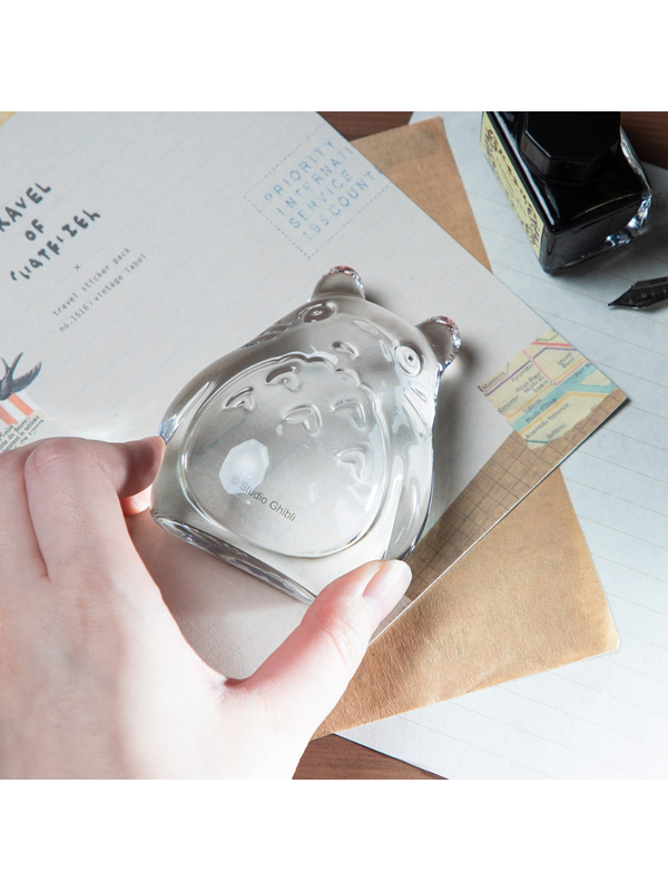 My Neighbor Totoro Crystal Glass Paperweight (Standing Totoro Design)