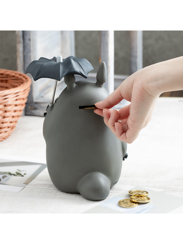 My Neighbor Totoro Large Piggy Bank – Totoro Umbrella Scene