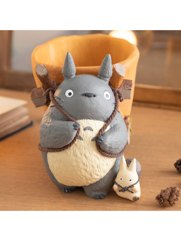 My Neighbor Totoro Planter Cover – Totoro Carrying Basket Flower Pot Holder