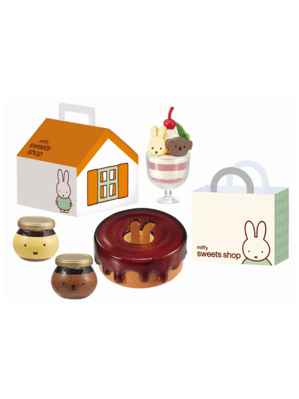 Miffy Sweets Shop Blind Box Mini Figure Set 8 Designs