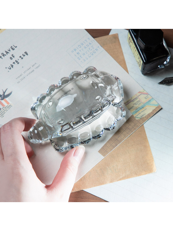 My Neighbor Totoro Crystal Glass Paperweight (Catbus Design)