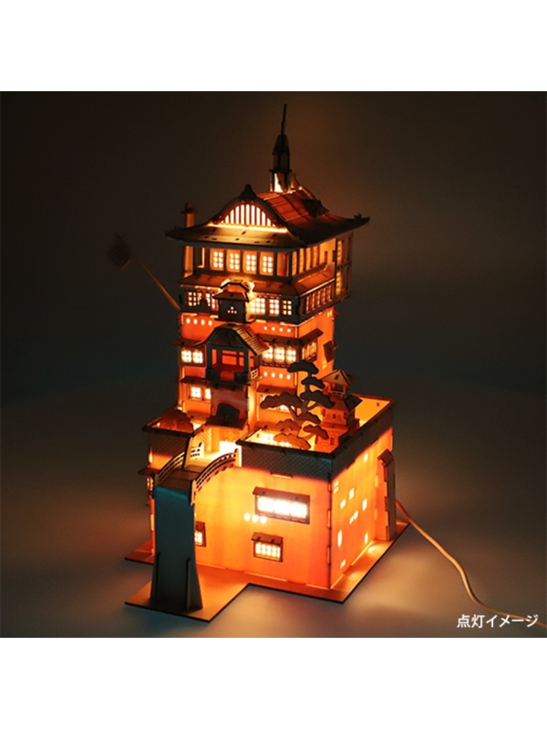 Spirited Away Yubaba’s Bathhouse Wooden 3D Puzzle