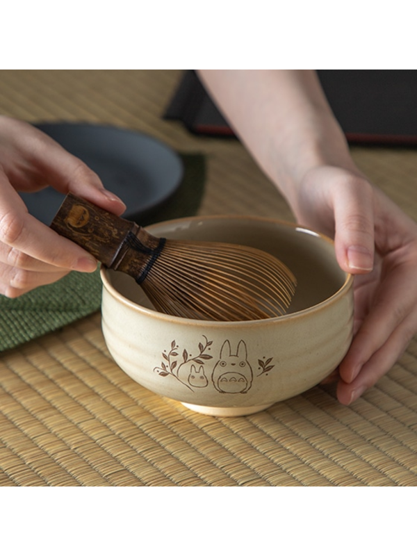 My Neighbor Totoro Matcha Tea Bowl Akahada Ware Ceramic