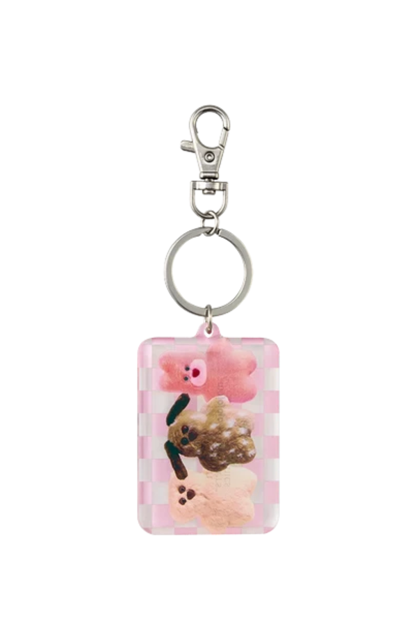 mojojojo × John Masters Organics Lip Calm Keychain & Pink Charm Pouch Set