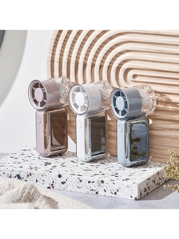 Mini Turbo Handheld Fan – Compact High-Power Portable Cooling Fan