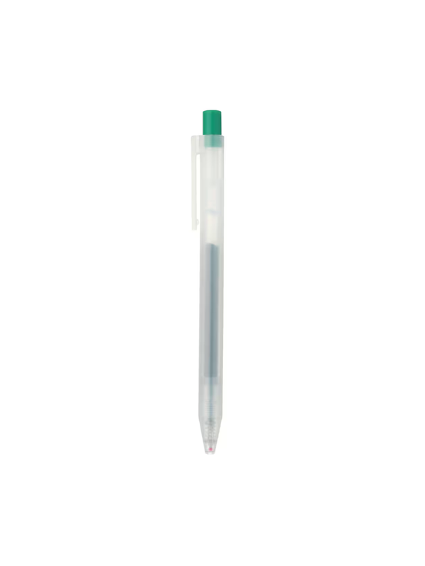 MUJI Knock Type Gel Ink Ballpoint Pen