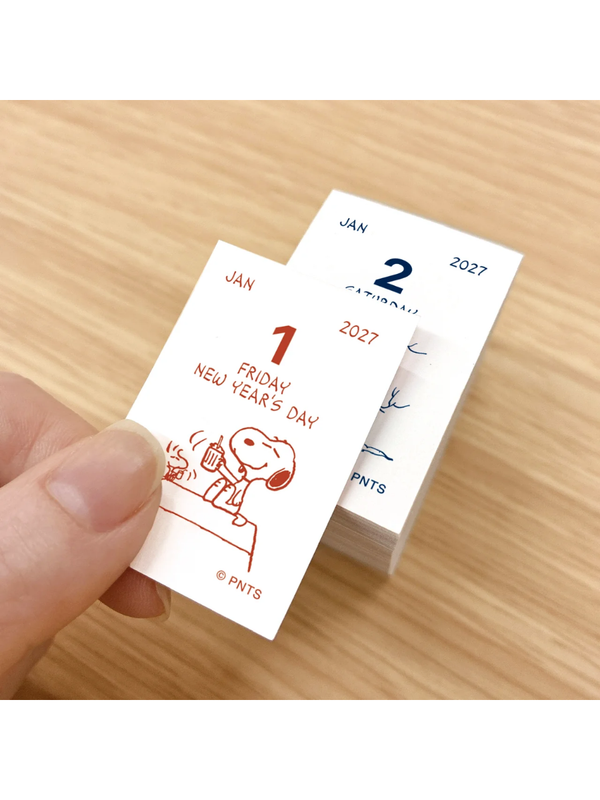 Snoopy Mini Mini 2027 Daily Tear-Off Calendar