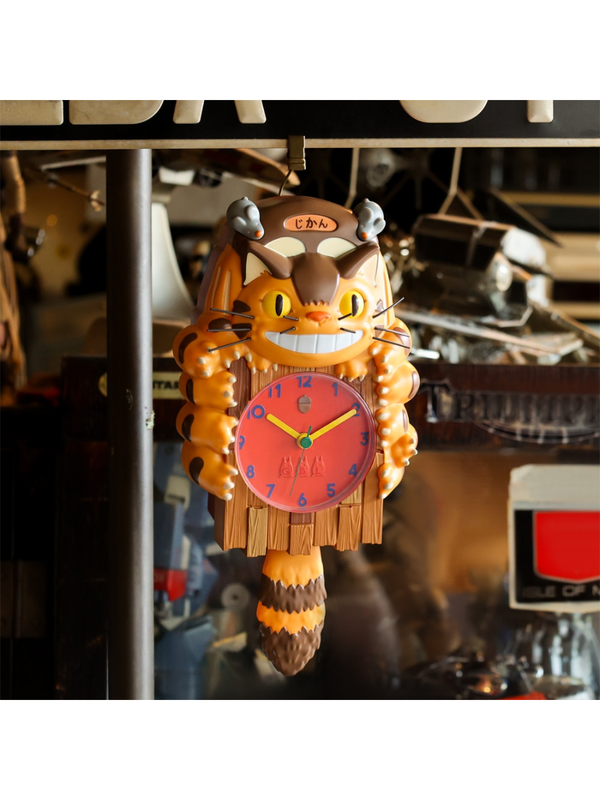 My Neighbor Totoro Catbus Pendulum Wall Clock