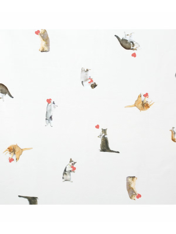 Masayuki Oki x Wpc. Lightweight Folding Umbrella 50cm Cat Print