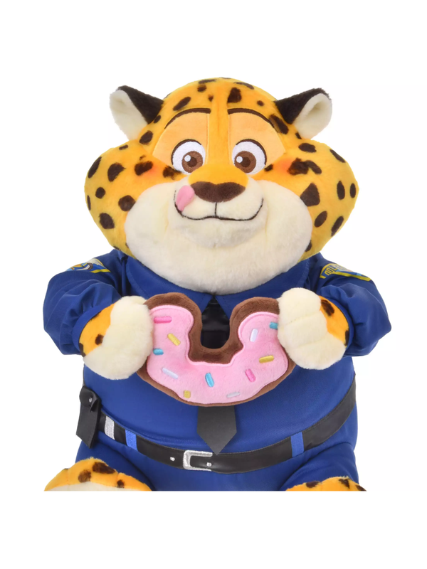 Disney Zootopia Magnetic Donut Clawhauser Plush Toy