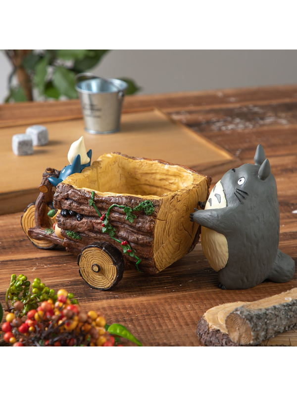 My Neighbor Totoro Planter Cover – Totoro Forest Tricycle Plant Pot Holder