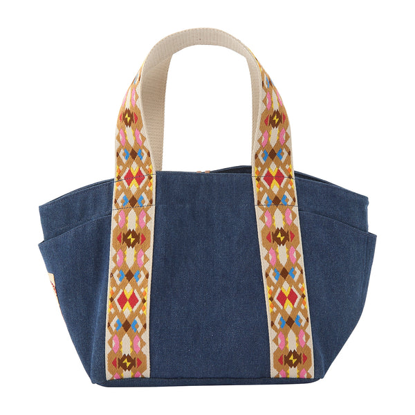 Pokemon Run Run Desert Denim Tote Bag