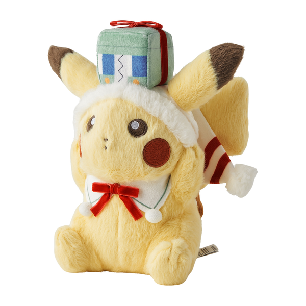 Pokemon Holiday Blessings Pikachu Plush
