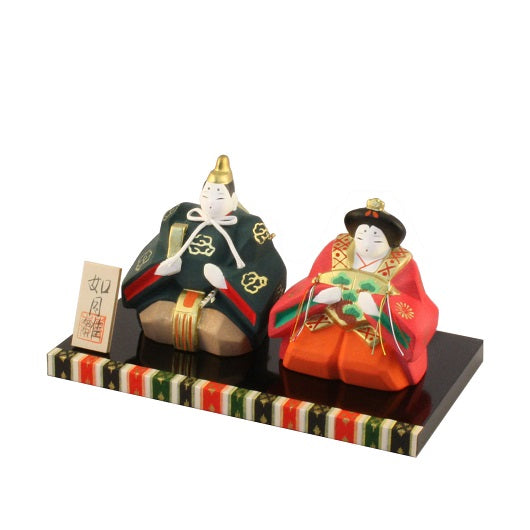 Kimura Ohshido Kisaragi Hina Dolls – Japanese Ceramic Hina Doll Set