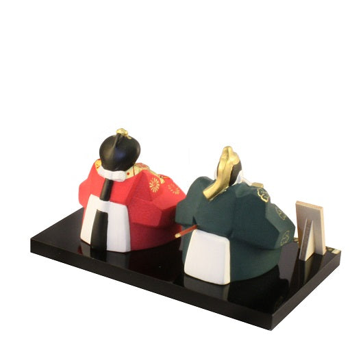 Kimura Ohshido Kisaragi Hina Dolls – Japanese Ceramic Hina Doll Set