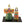 Load image into Gallery viewer, Kimura Ohshido Tachibina Kissho – Japanese Ceramic Hina Dolls
