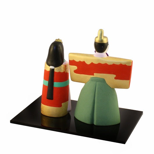 Kimura Ohshido Tachibina Kissho – Japanese Ceramic Hina Dolls