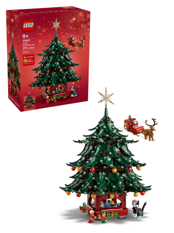LEGO Icons Family Christmas Tree Set (41843)