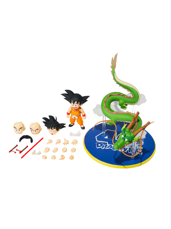 SHFiguarts Son Goku & Ryu 40th Anniversary Edition Dragon Ball Figure