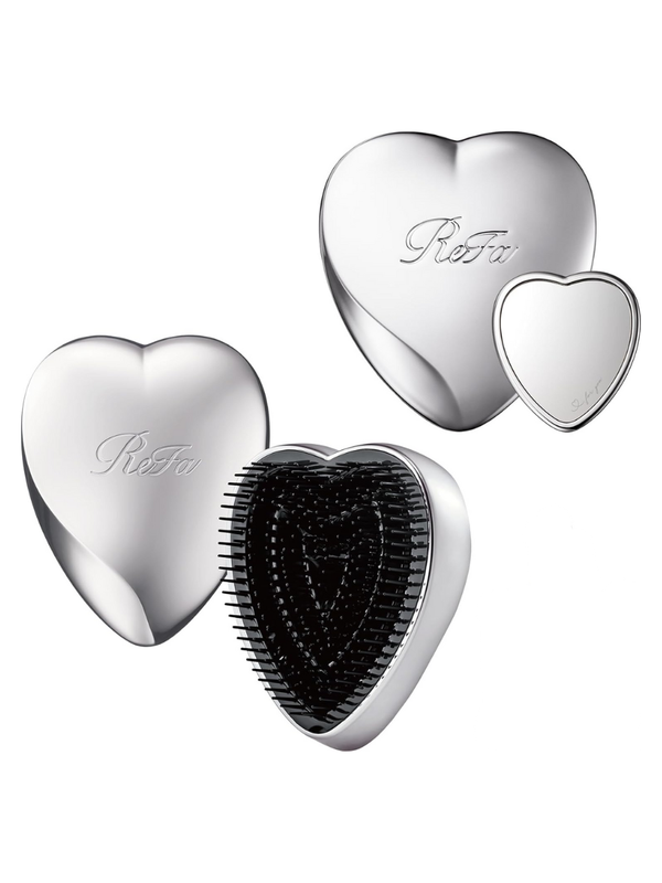 ReFa HEART MIRROR & Hair Brush Set