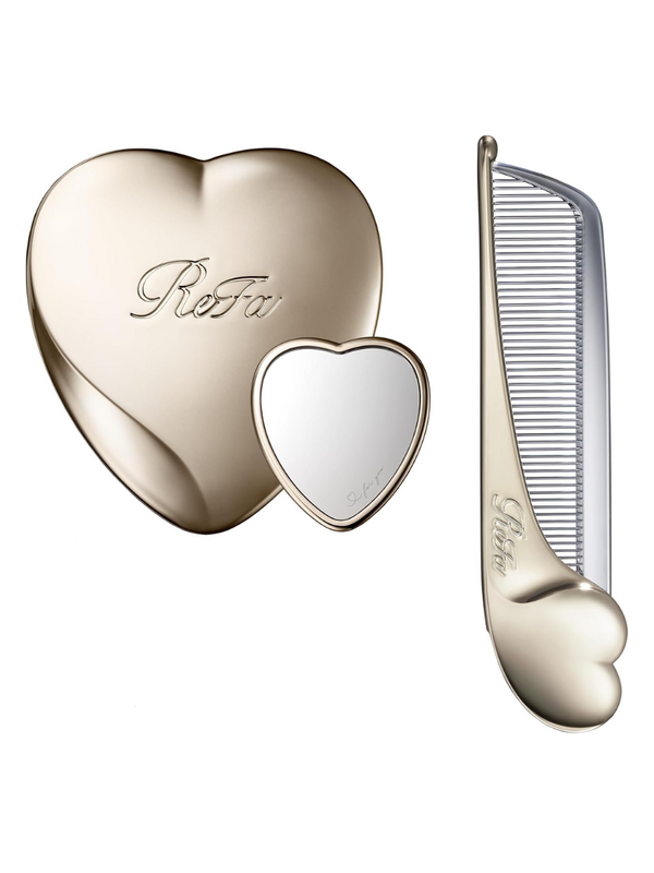 ReFa HEART MIRROR & Comb Set