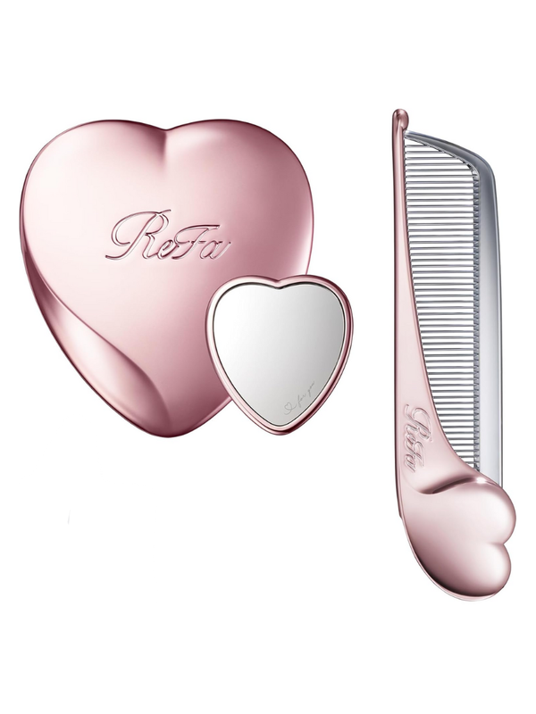 ReFa HEART MIRROR & Comb Set