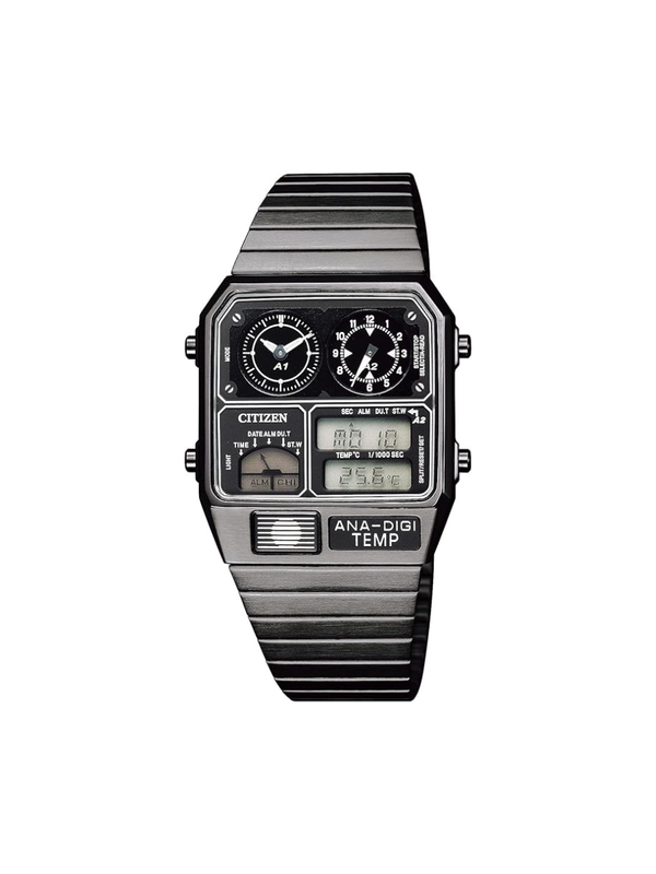 CITIZEN ANA-DIGI TEMP Reissue Black Watch JG2105-93E