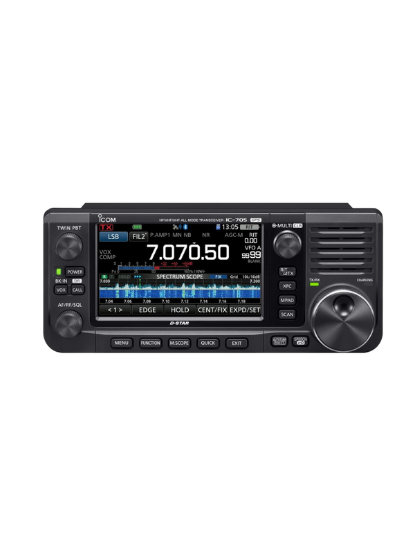 ICOM IC-705 HF/50/144/430MHz All-Mode 10W Portable Transceiver