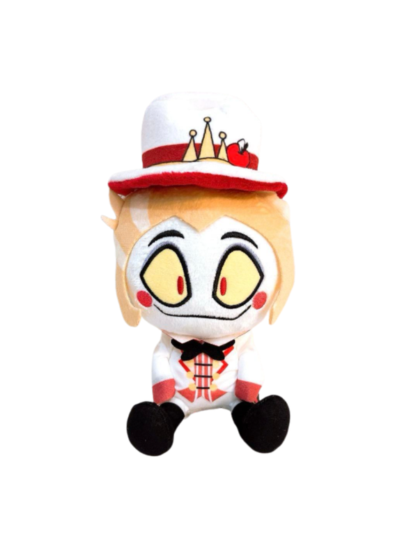 Hazbin Hotel Lucifer Sitting Plush – Soft Collectible Character Doll