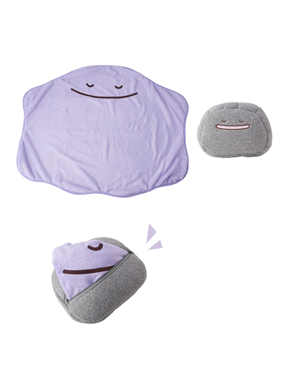 Pokemon “Ten Poke, Ten Colors” Blanket with Pouch