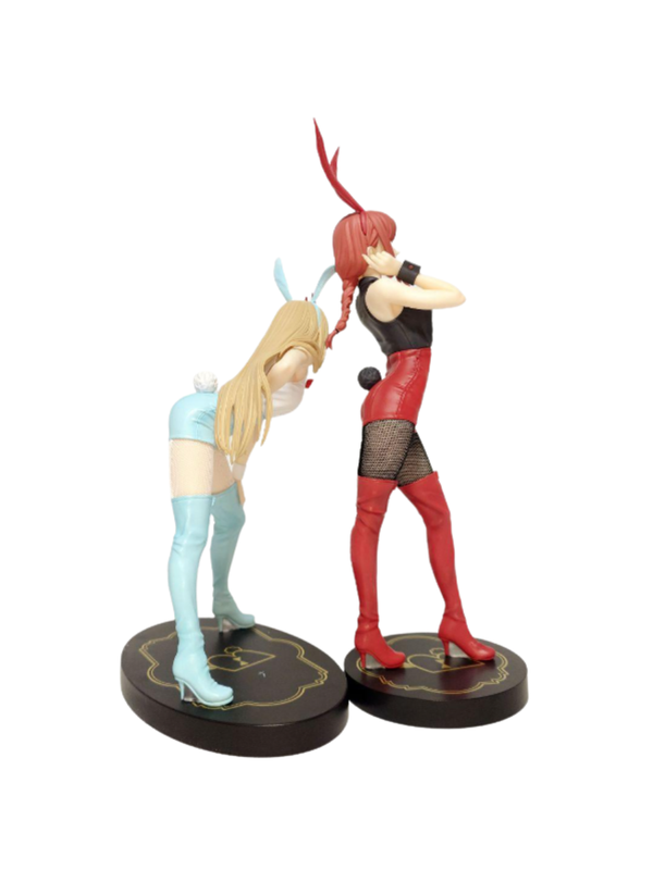 Chainsaw Man BiCute Bunnies Makima Red & Power Light Blue Figure Set Round1
