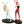 Load image into Gallery viewer, Chainsaw Man BiCute Bunnies Makima Red &amp; Power Light Blue Figure Set Round1
