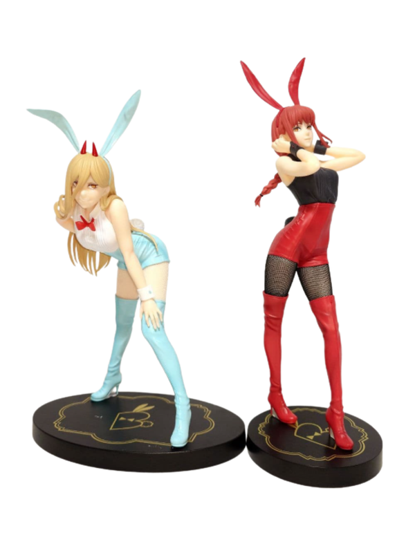 Chainsaw Man BiCute Bunnies Makima Red & Power Light Blue Figure Set Round1