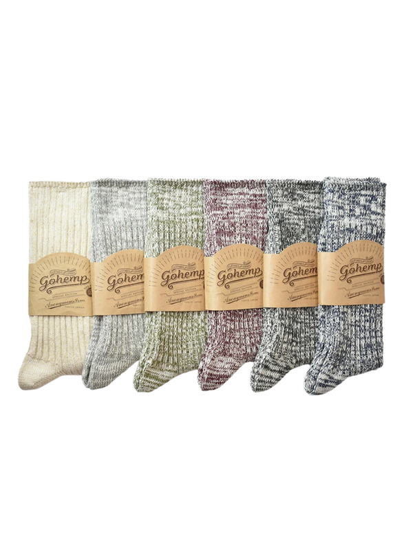 AnonymousIsm × GO HEMP Organic Cotton Crew-Length Socks