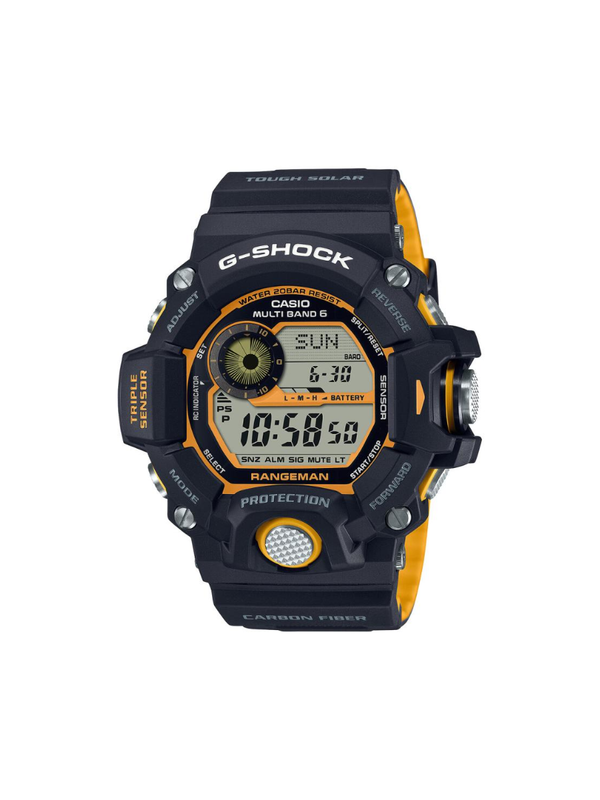 CASIO G-SHOCK RANGEMAN Master of G GW-9400YJ-1JF – Solar Radio Watch